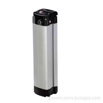 LiFePO4/36V 10ah Electric Bicycle Battery with Charger and BMS, Measures 86 X 90 X 390mm